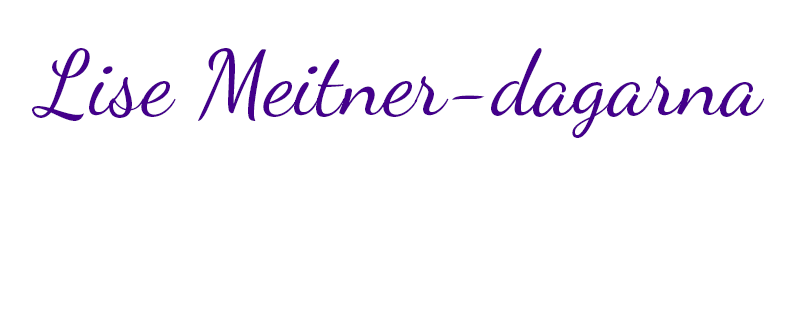  Lise Meitner-dagarna